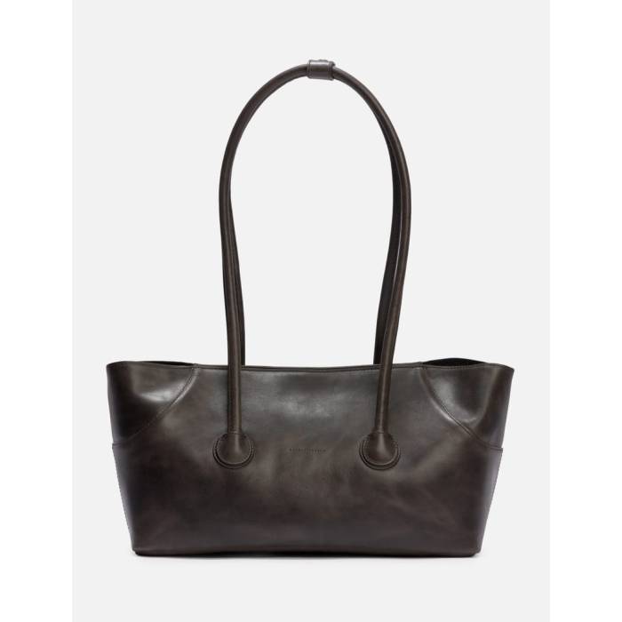 Margesherwood 【 Boat Shopper Large Women Sepia Pull-Up 】 レディース｜スニケス