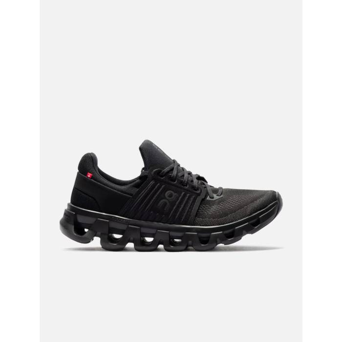 オン On 【 Cloudswift 4 Ad Women Black/ Rock 】 レディース 黒色 ブラック