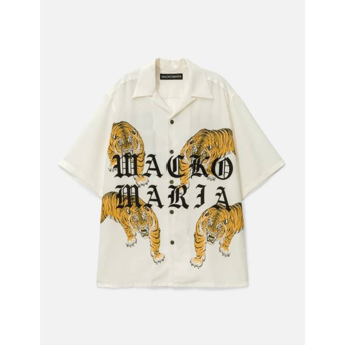ワコマリア Wacko Maria 【 Tim Lehi / Hawaiian Shirt Men White 】 メンズ 白色 ホワイト