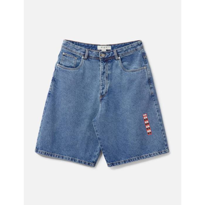 Piet 【 Brand New Shorts Men Washed Denin 】 ショーツ メンズ