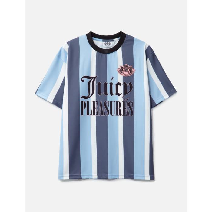 プレジャーズ Pleasures 【 X Juicy Couture Jpfc Sport Shirt Men Blue 】 メンズ 青色 ブルー|スニケス