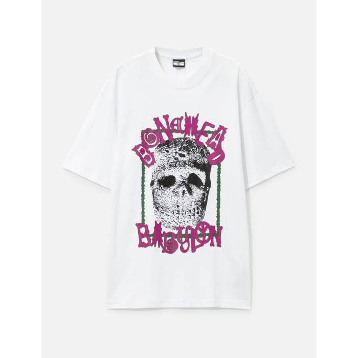 Babylon 【 Bonehead T-Shirt Men White 】 Tシャツ メンズ 白色 ホワイト｜スニケス
