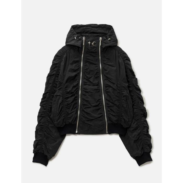 楽天市場】日本未入荷 Thug Club Leather Puffer Jacket Black