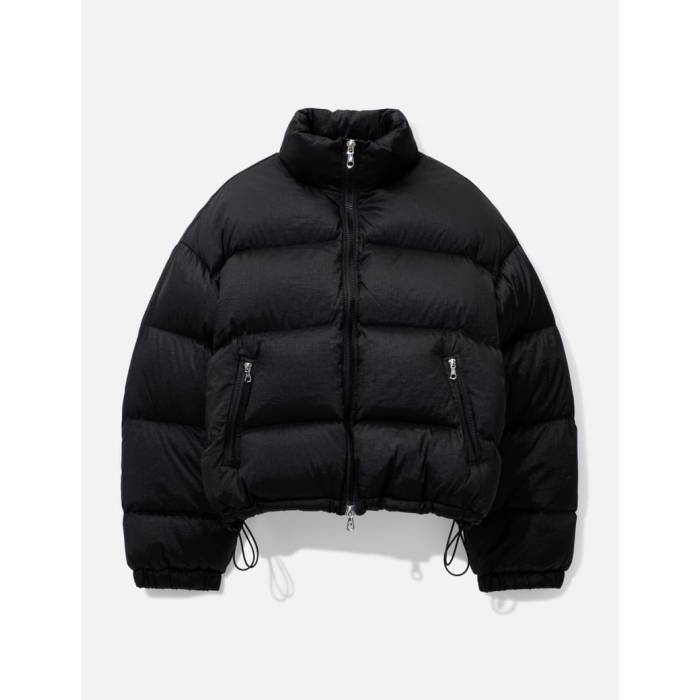 Cole Buxton 【 Cropped Nylon Ripstop Puffer Men Black 】 ナイロン メンズ 黒いこと 黒いこと