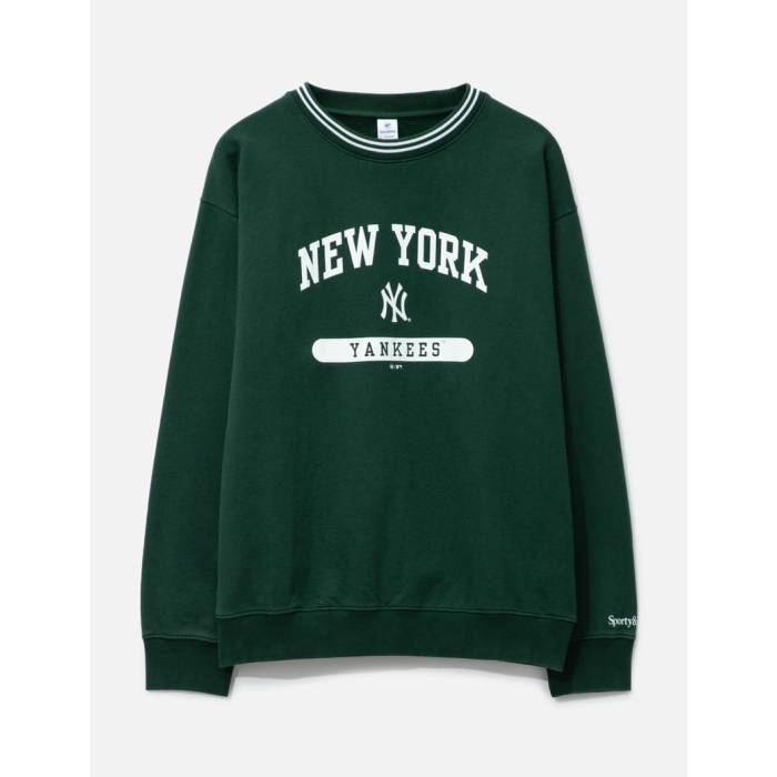 Sporty & Rich 【 League Crewneck Unisex Forest 】 ユニセックス フォレスト|スニケス