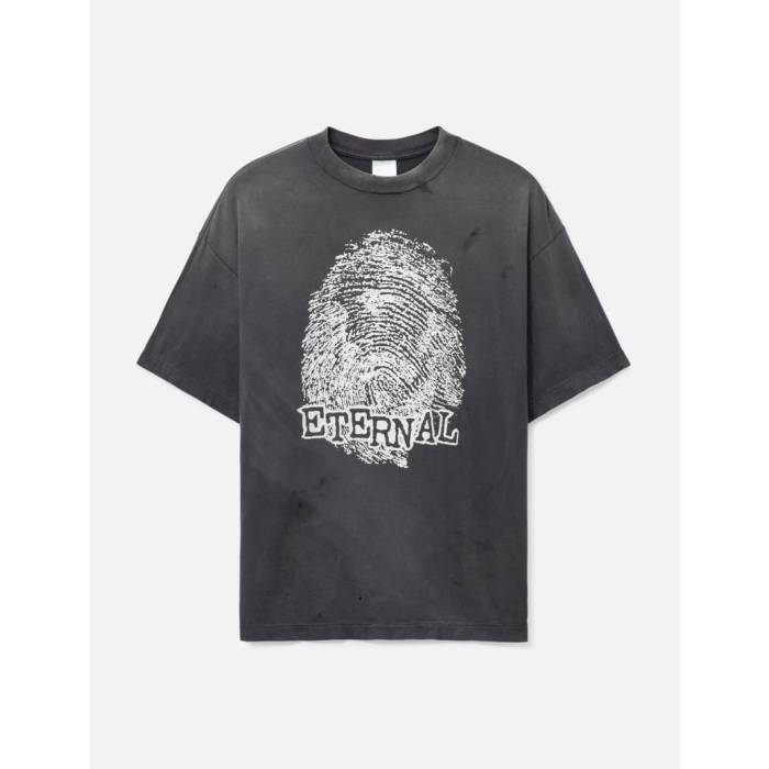 Saint Michael 【 Chosen T-Shirt Men Black 】 ティーシャツ メンズ 黒いこと 黒いこと