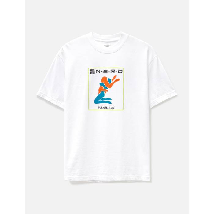 プレジャーズ Pleasures 【 Nerd Provider T-Shirt Men White 】 ティーシャツ メンズ 白いこと 白いこと