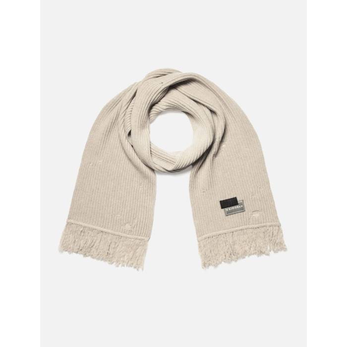 住み家 マルジェラ Mm6 Maison Margiela 【 Wool Scarf Women Beige Melange 】 えり巻き レディース ベージュ
