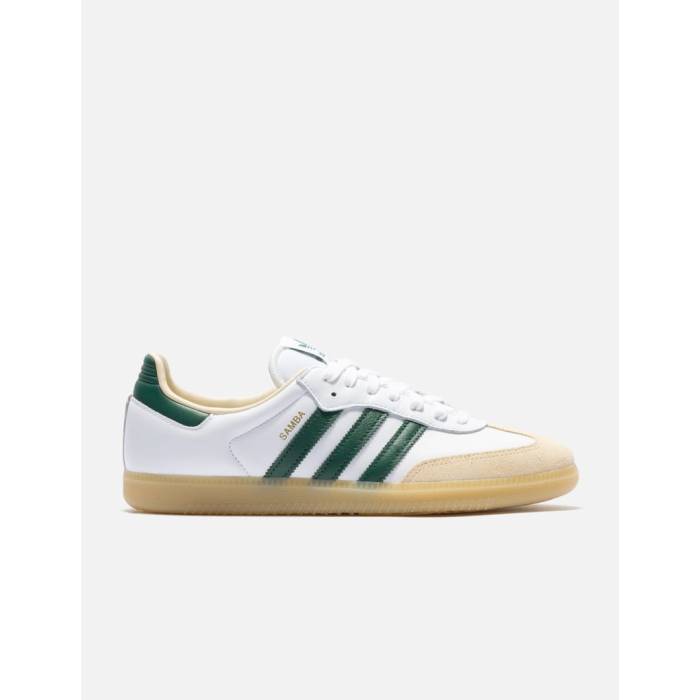 アディダス Adidas Originals 【 Samba Og Men Cloud White / Collegiate Green / Gum 】 サンバ メンズ 白いこと 白いこと green 緑・緑であること