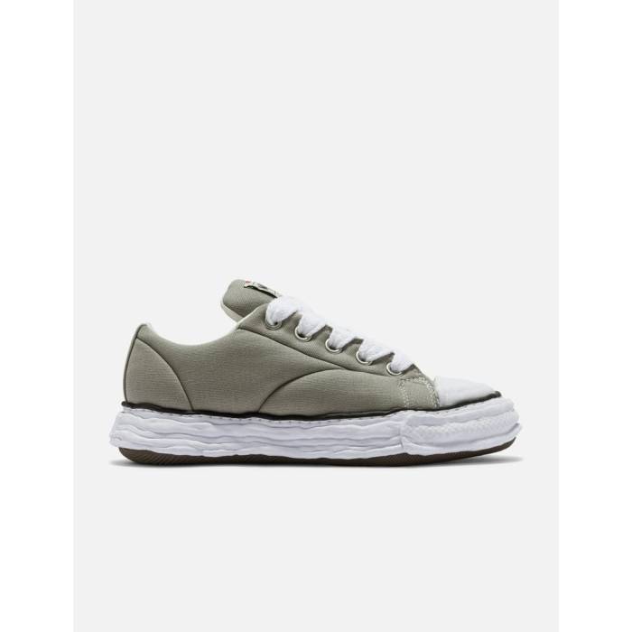 メゾン ミハラヤスヒロ Maison Mihara Yasuhiro 【 "Peterson23" Og Sole Padded Canvas Low-Top Sneaker Men Gray 】 Padded パッド 靴 スニーカー メンズ gray 灰色・グレー・グレイ|スニケス