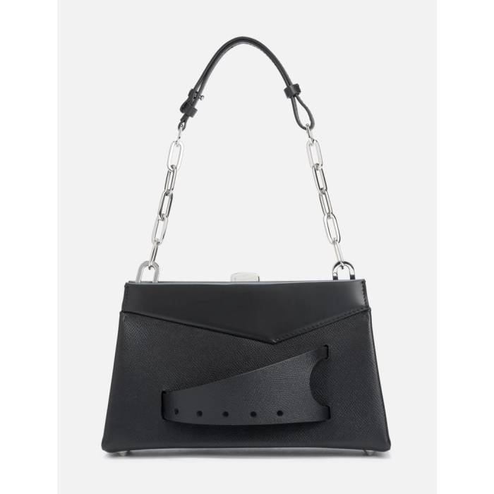 メゾンマルジェラ Maison Margiela 【 Snatched Shoulder Clutch Bag Small Women Black 】 御徒面子 レディース 黒いこと 黒いこと