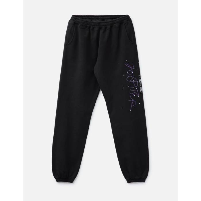 Joopiter 【 Sweatpants Men Black 】 ロングタイツ メンズ 黒色 ブラック