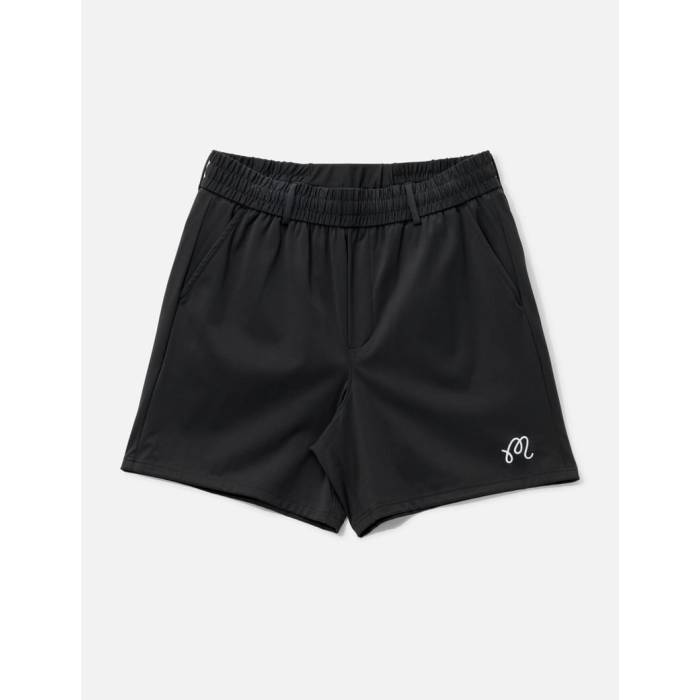 Malbon Golf 【 Scooter Coolcore Short Men Black 】 メンズ 黒色 ブラック