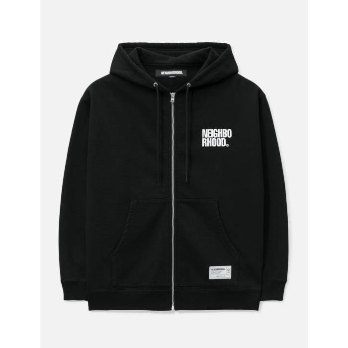 ネイバーフッド Neighborhood 【 Classic Sweat Zip Hoodie Long Sleeves Men Black 】 クラシック Sweat スウェット フーディー パーカー メンズ 黒色 ブラック|スニケス