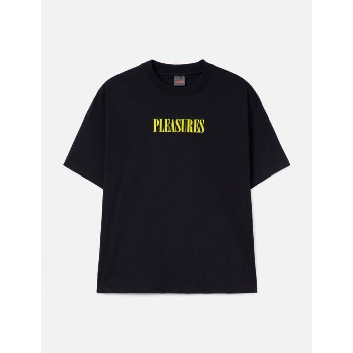 プレジャーズ Pleasures 【 Exhibition T-Shirt Men Black 】 ティーシャツ メンズ 黒いこと 黒いこと