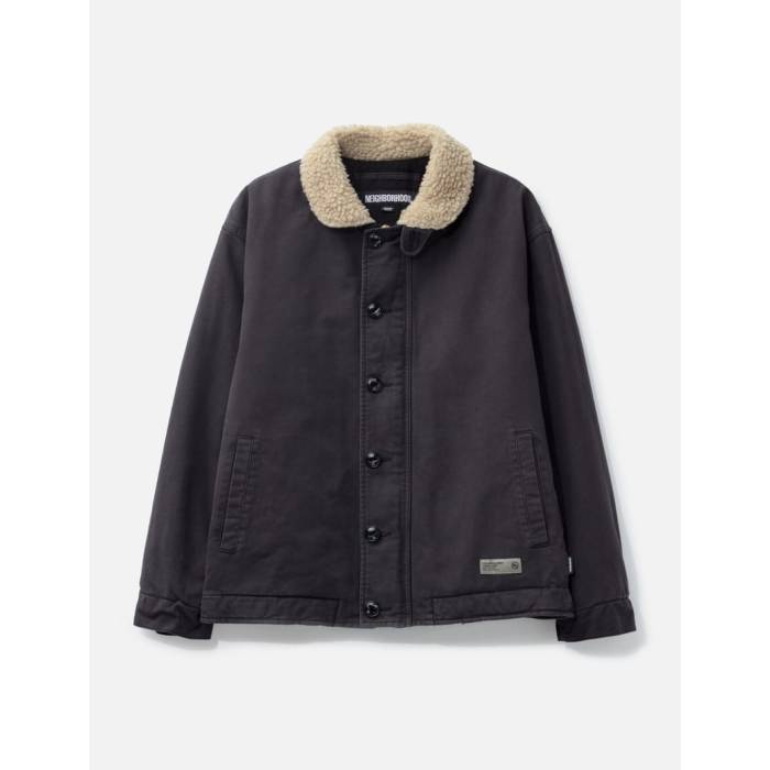 ネイバーフッド Neighborhood 【 N-1 Deck Jacket Men Black 】 Jacket ジャケット メンズ 黒色 ブラック｜スニケス
