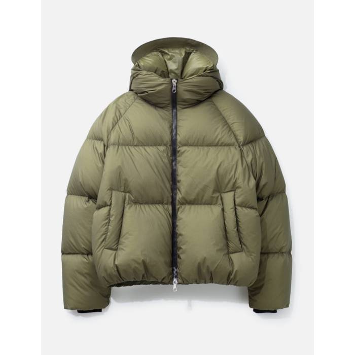 Cole Buxton 【 Hooded Down Jacket Men Khaki 】 ボンネット付 落ち込む Jacket 上衣 メンズ カーキ