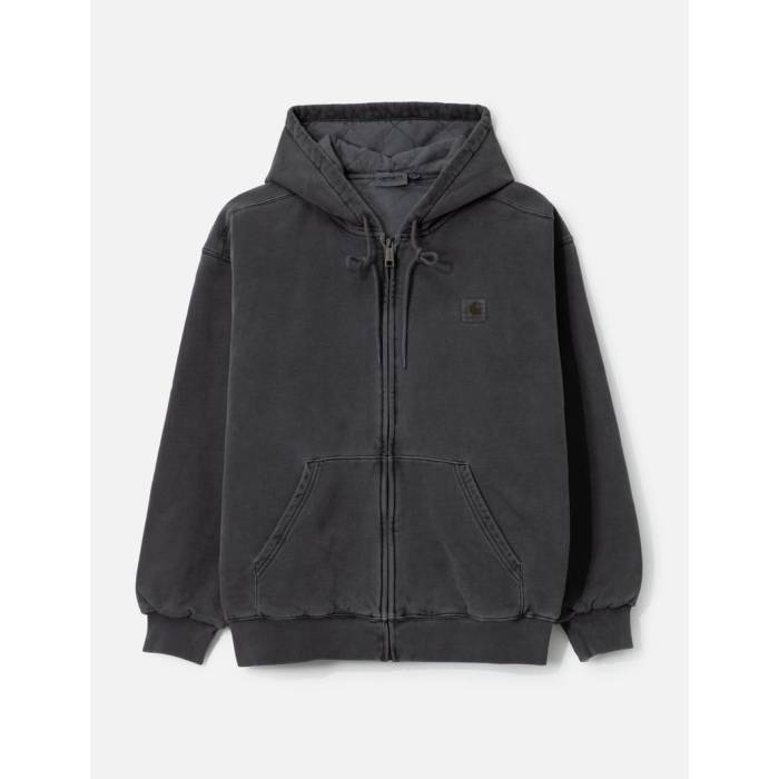Carhartt Work In Progress 【 Hooded Vista Jacket Men Black Garment Dyed 】 フード付 Jacket ジャケット メンズ 黒色 ブラック 34,320円