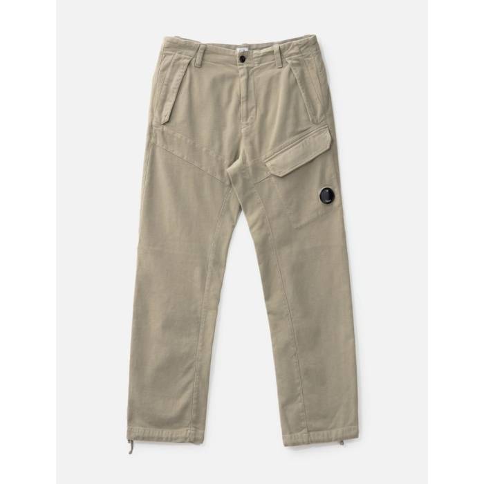 シーピーカンパニー C.p. Company 【 Moleskin Stretch Cargo Pants Men Fallen Rock / Grey 】 積貨委託貨物 メンズ 薄墨色 薄墨色