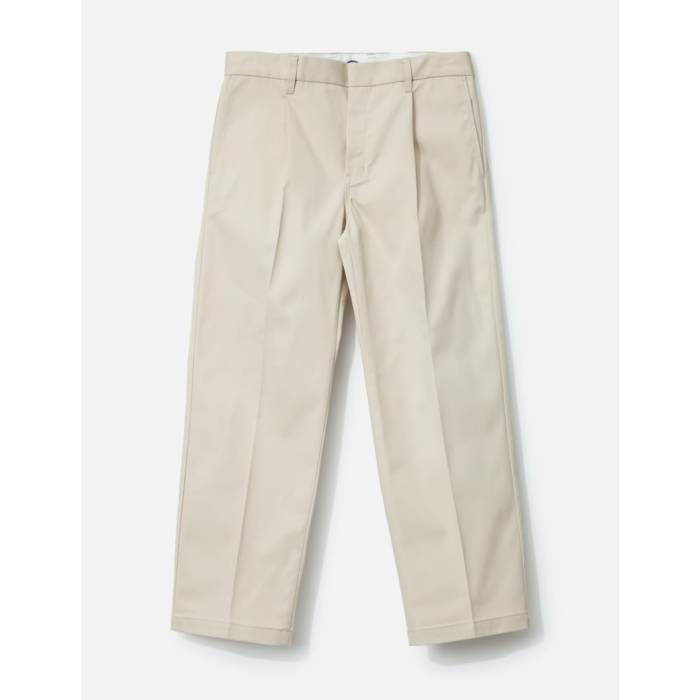 ワコマリア Wacko Maria 【 Dickies / Pleated Trousers Men Offwhite 】 ディッキーズ メンズ