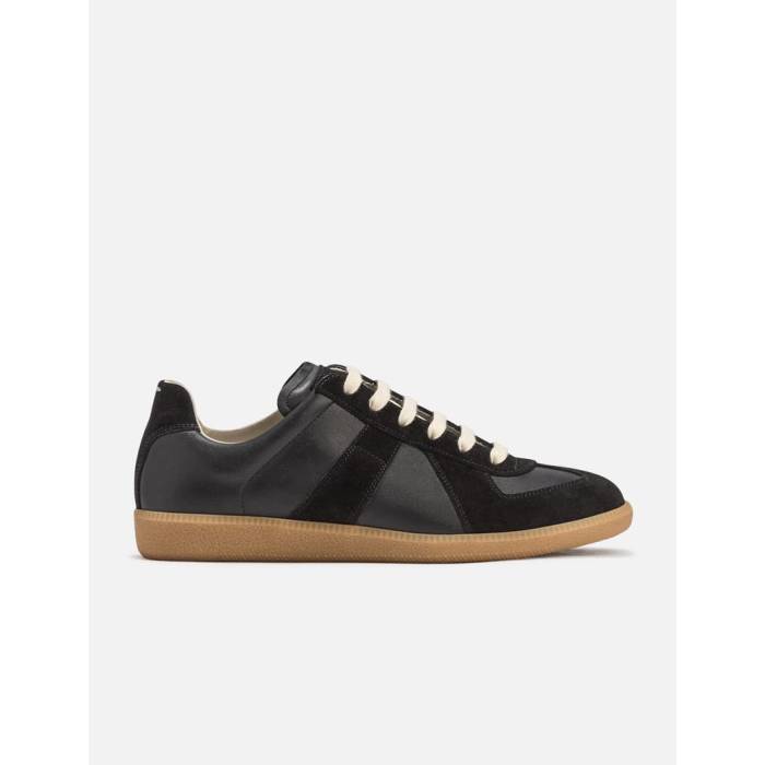 メゾンマルジェラ Maison Margiela 【 Replica Sneakers Men Black 】 メンズ 黒色 ブラック｜スニケス