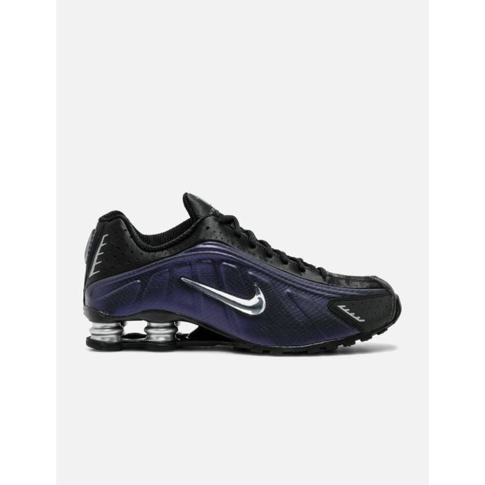 ナイキ Nike 【 Shox R4 Men Black/Metallic Silver 】 Shox ショックス メンズ 黒いこと 黒いこと Silver しろがね色・しろがね色