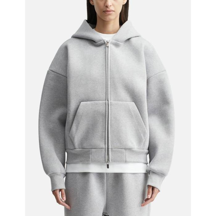 Seventh 【 V2 Zipped Hoodie Unisex Cloud 】 フーディー パーカー ユニセックス
