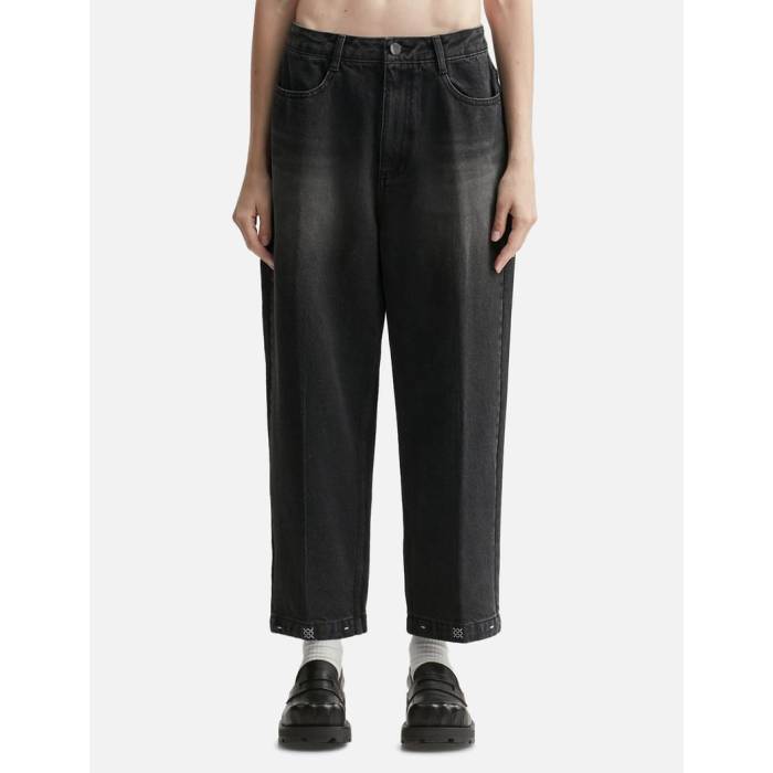 アーダーエラー Ader Error 【 Jeans 0112 Unisex Grey 】 ジーンズ ユニセックス 灰色 グレー