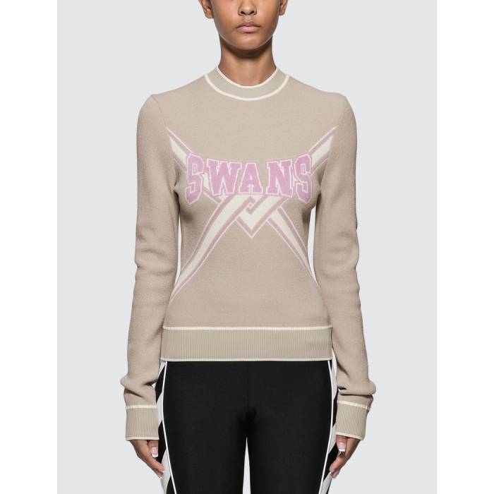 【 Knit Swans Sweater Women Light Green 】 ニット トレーナー レディース green 緑・グリーン 45,175円
