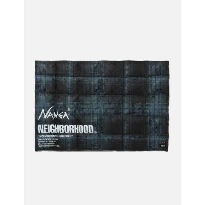 ネイバーフッド Neighborhood 【 X Nanga Down Half Blanket Men Gray 】 落ち込む 二分の一 メンズ gray 薄墨色・薄墨色・薄墨色