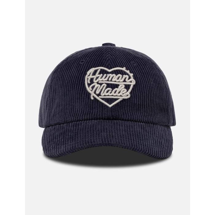 ヒューマンメイド Human Made 【 6 Panel Corduroy Cap Unisex Navy 】 コーデュロイ キャップ 帽子 ユニセックス 紺色 ネイビー｜スニケス