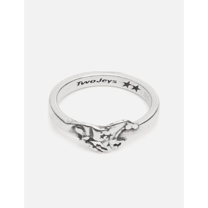 Twojeys 【 Big Icon Galloping Ring Unisex Silver 】 アイコン ユニセックス Silver 銀色・シルバー
