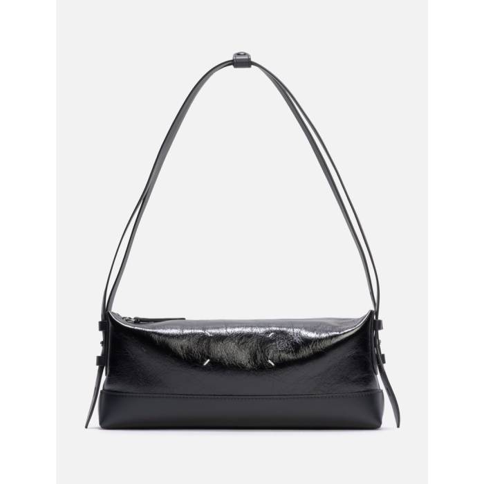 メゾンマルジェラ Maison Margiela 【 Belt Shoulder Bag Women Black 】 胴締め 御徒面子 レディース 黒いこと 黒いこと レディースバッグ-ショルダーバッグ・メッセンジャーバッグ