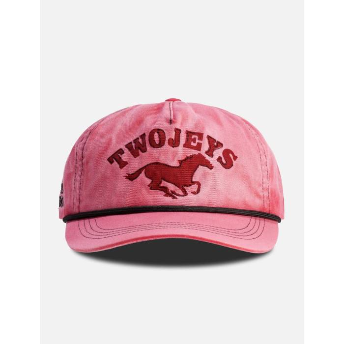 Twojeys 【 Sunfaded Red Cap Unisex Red 】 Red 赤・レッド キャップ 帽子 ユニセックス Red 赤・レッド