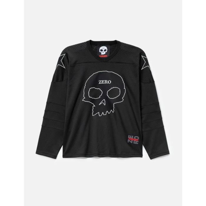 プレジャーズ Pleasures 【 Zero X  Jamie Hockey Jersey Men Black 】 皆無 プルオーバー メンズ 黒いこと 黒いこと