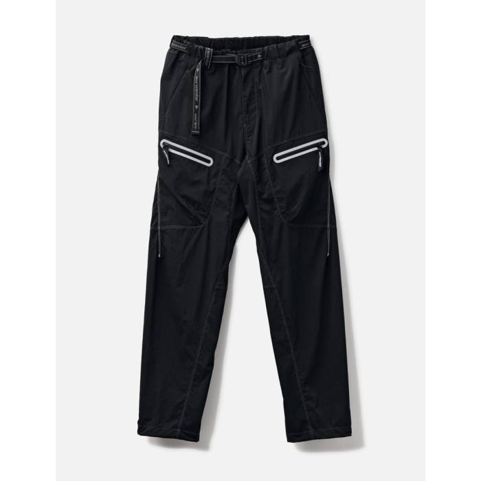 アンドワンダー And Wander 【 Light Hike Pants Men Black 】 メンズ 黒いこと 黒いこと