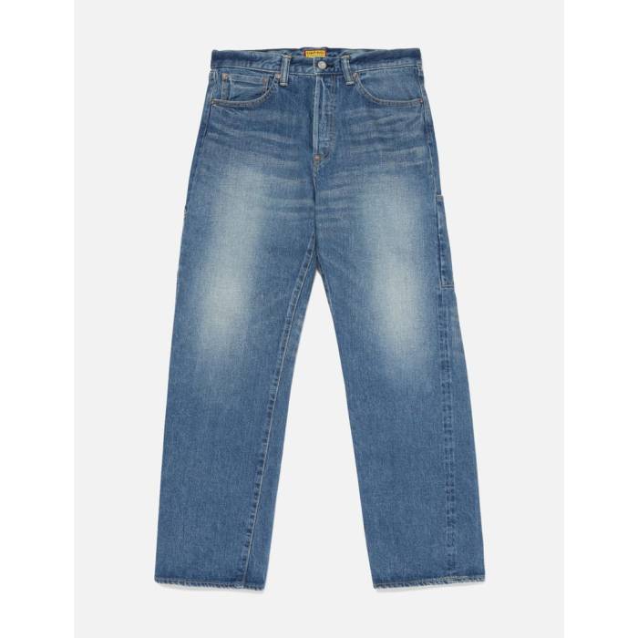 ヒューマン御手伝いさん Human Made 【 Straight Denim Pants Future Unisex Indigo 】 ジーンズ ユニ一発やる 藍色・インディゴ