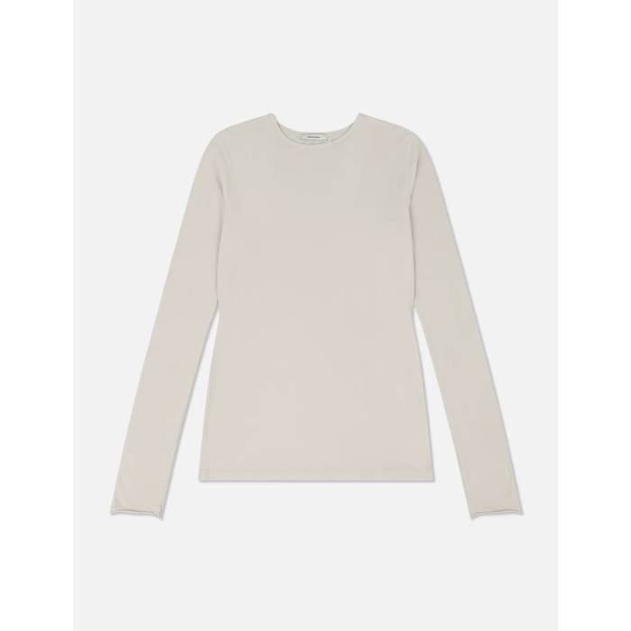 Entire Studios 【 Sheer Long Sleeve Women Off White 】 Sleeve 捩り レディース 白いこと 白いこと
