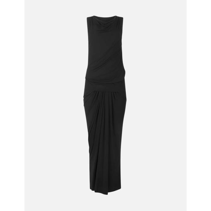 Entire Studios 【 Drape Dress Women Black 】 御召しもの レディース 黒いこと 黒いこと