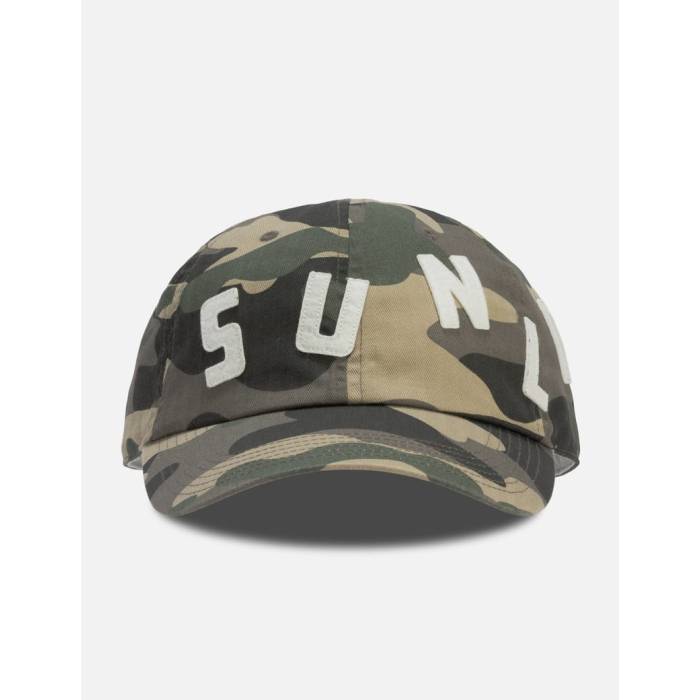 Sunlove 【 Staccato Cap Unisex Camo 】 旗がしら かぶり笠 ユニ一発やる 家鴨柄