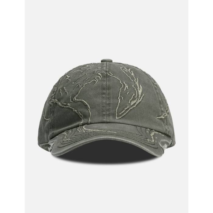 Roa 【 Ryli Embriodered 6 Panel Cap Men Sage Green 】 キャップ 帽子 メンズ green 緑・グリーン｜スニケス 22,922円