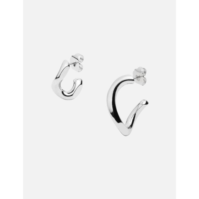 Justine Clenquet 【 Yara Earrings Unisex Palladium 】 イヤリング ユニ一発やる Palladium パラディウム