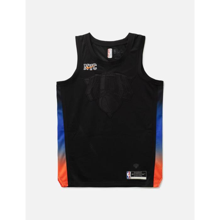 Kith 【 Nike New York Knicks Jersey Men Black 】 ニックス ティーシャツ メンズ 黒いこと 黒いこと