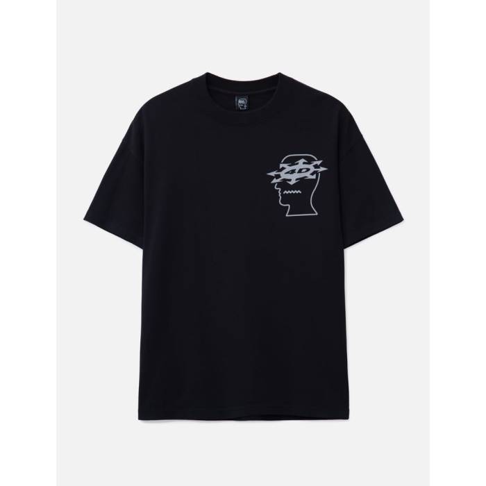 Brain Dead 【 Neuro Free Association T-Shirt Men Black 】 無償性 ティーシャツ メンズ 黒いこと 黒いこと