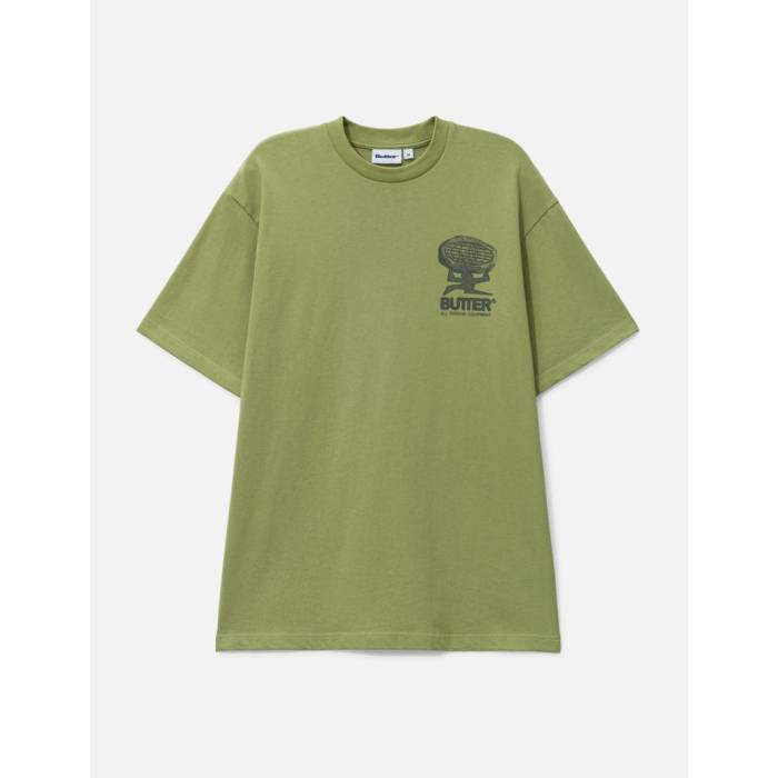 Butter Goods 【 Terrain T-Shirt Men Wasabi 】 ティーシャツ メンズ