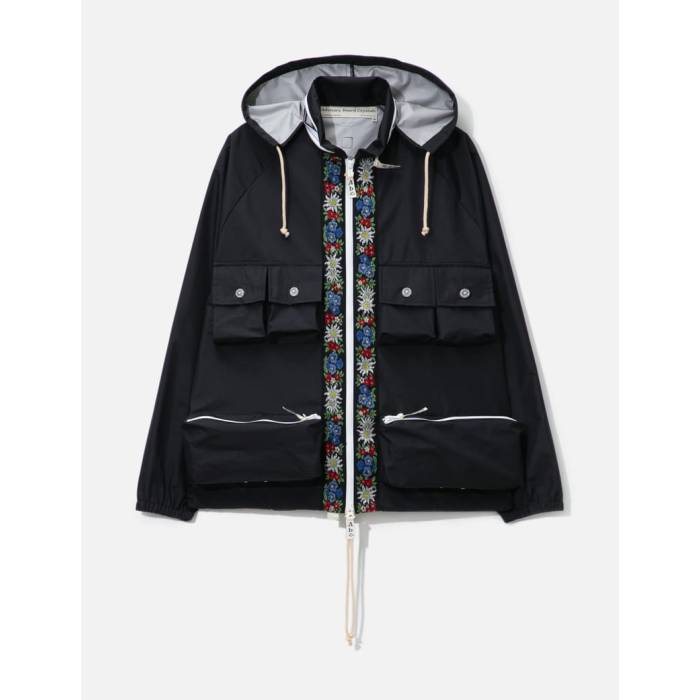 Advisory Board Crystals 【 Abc. Waterproof Nylon Taffeta Spring Jacket Men Black 】 ナイロン Spring 発条 Jacket 上衣 メンズ 黒いこと 黒いこと