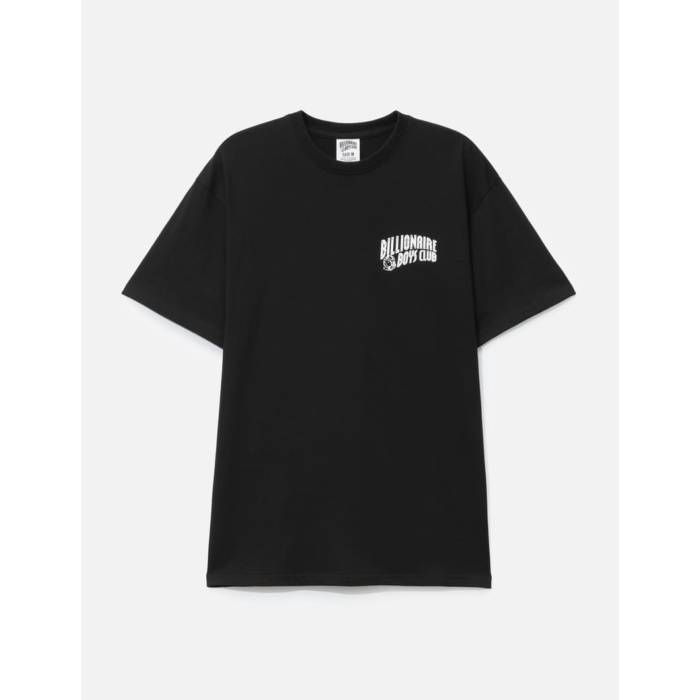 ビリオネアボーイズクラブ Billionaire Boys Club 【 Bb Arch Short Sleeve T-Shirt Men Black 】 Sleeve 捩り プルオーバー メンズ 黒いこと 黒いこと