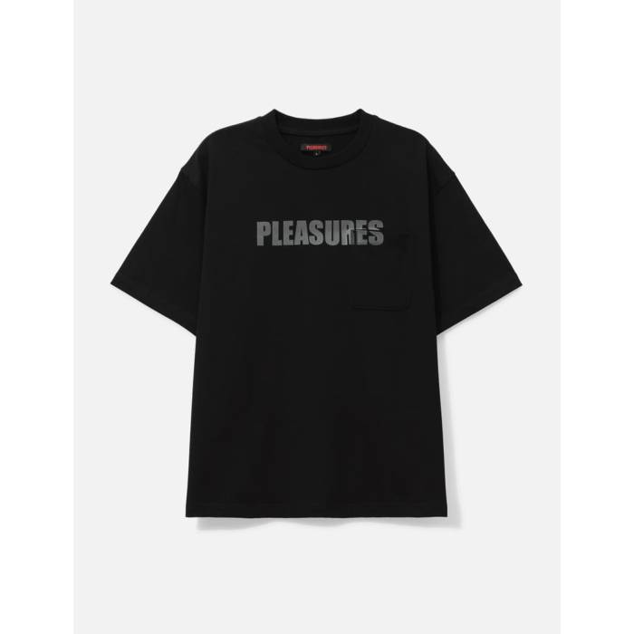 プレジャーズ Pleasures 【 Impact Pocket Heavyweight Shirt Men Black 】 差しひびき メンズ 黒いこと 黒いこと