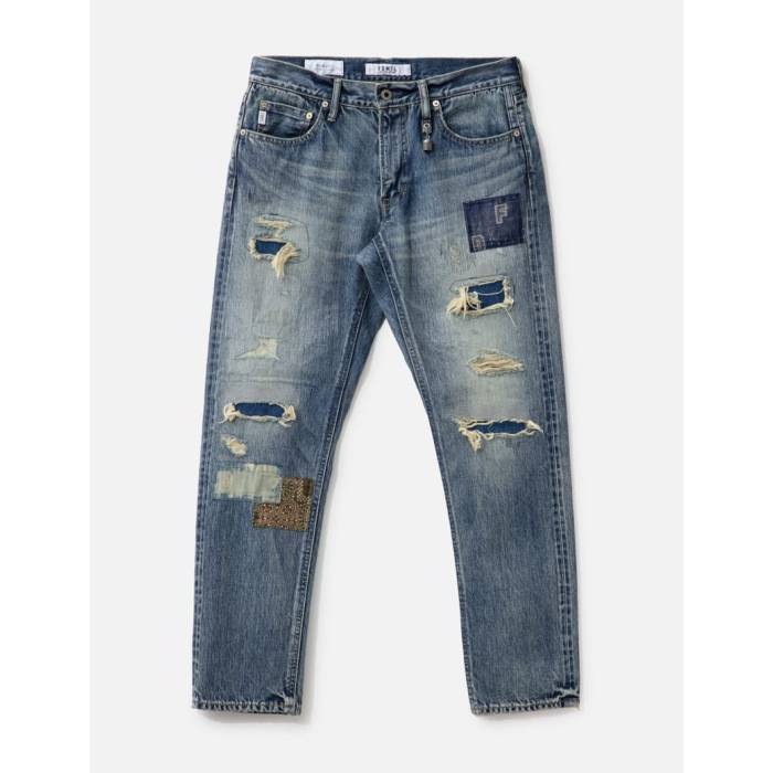 Fdmtl 【 Slim Fit Denim Cs116 (Hbx Exclusive) Men Indigo 】 slim スリム デニム メンズ 藍色・インディゴ