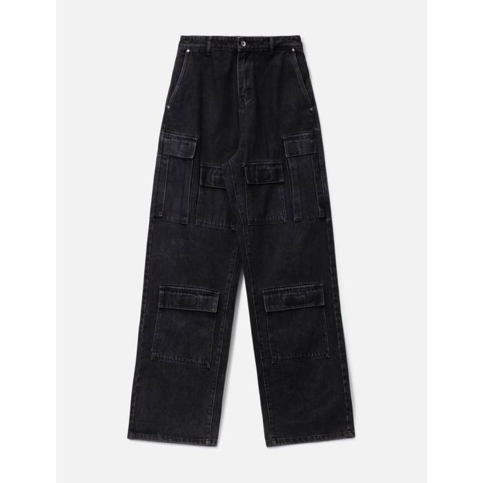 Who Decides War 【 Waxed Cargo Pants Men Coal 】 積貨委託貨物 メンズ